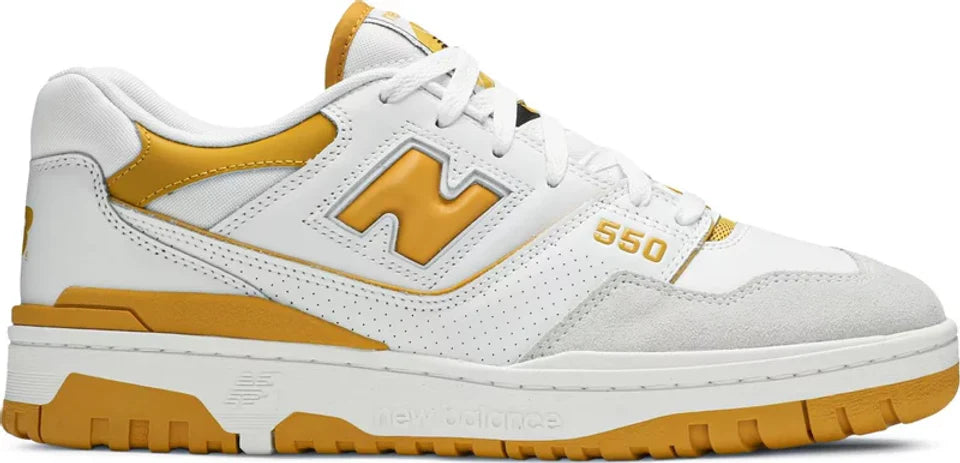NEW BALANCE 550 SEA SALT VARSITY GOLD