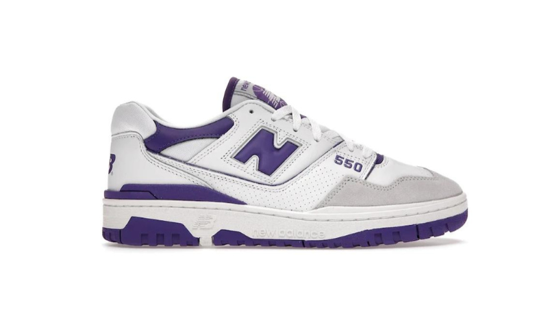 NEW BALANCE 550 WHITE PURPLE