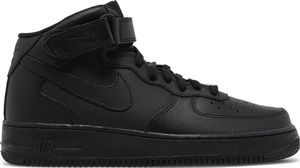 NIKE AIR FORCE 1 MID "MIDNIGHT BLACK"