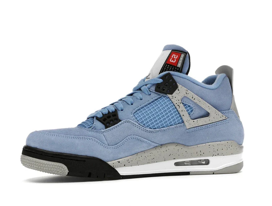NIKE AIR JORDAN 4 RETRO UNIVERSITY BLUE