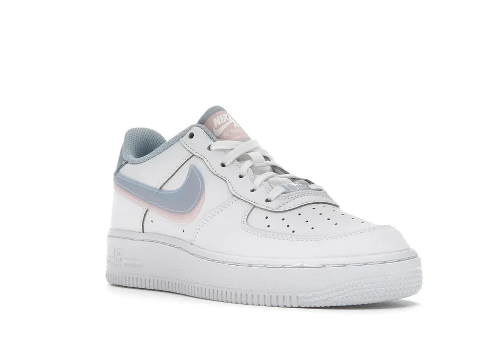 NIKE AIR FORCE 1 LOW LV8 DOUBLE SWOOSH LIGHT ARMORY BLUE