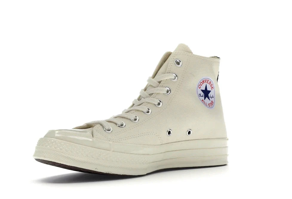 CONVERSE CHUCK TAYLOR ALL STAR 70 HI COMMES DES GARCONS WHITE