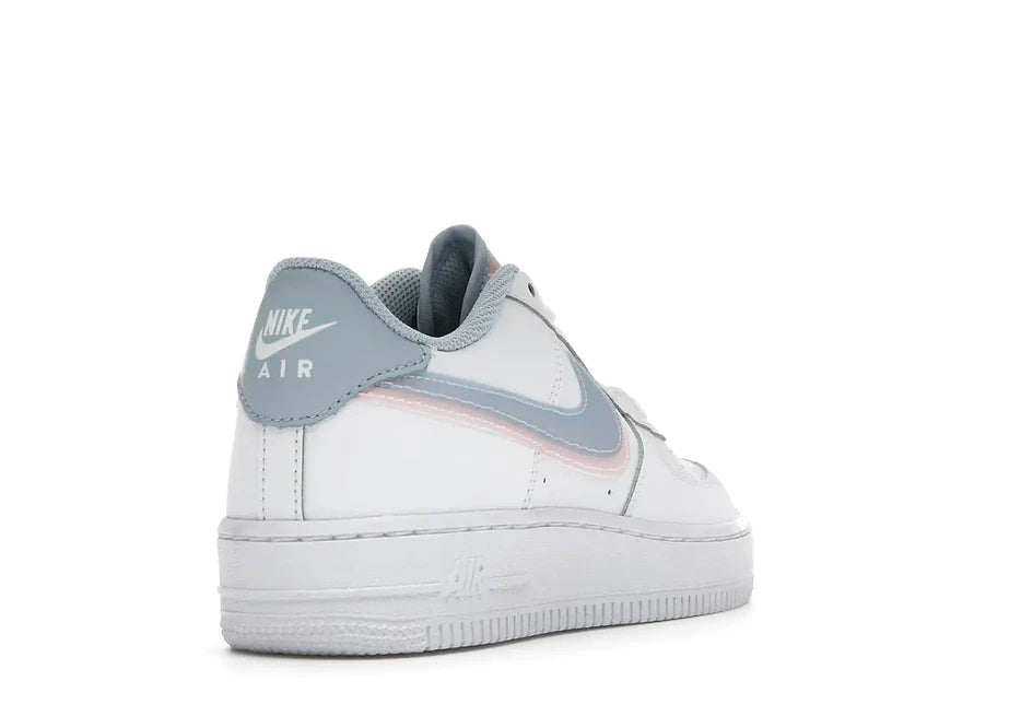 NIKE AIR FORCE 1 LOW LV8 DOUBLE SWOOSH LIGHT ARMORY BLUE