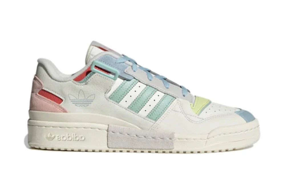 ADIDAS FORUM WHITW/PINK/BLUE