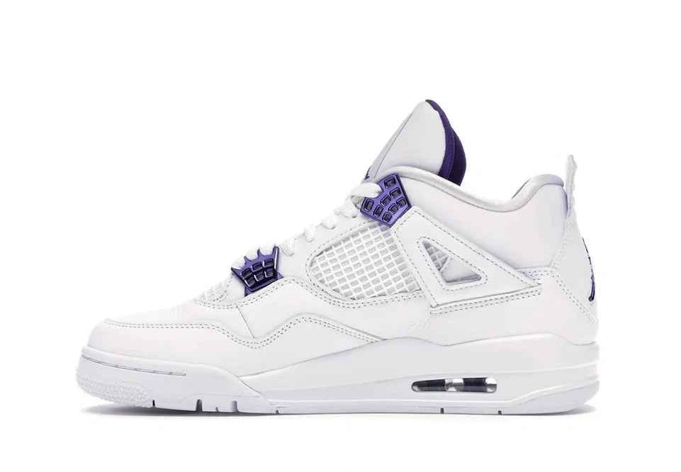 NIKE AIR JORDAN 4 RETRO METALLIC PURPLE