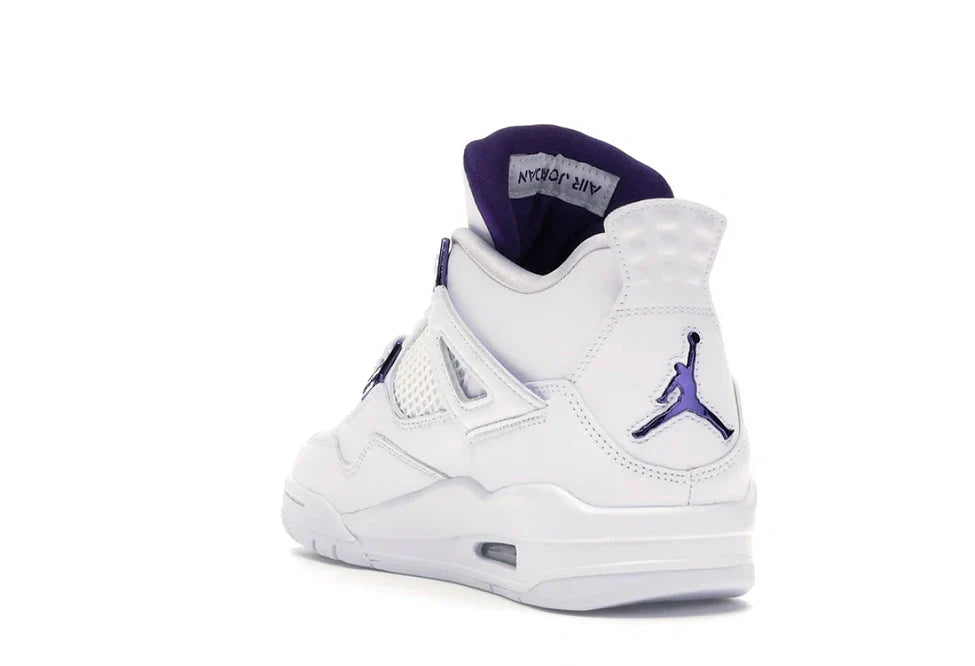 NIKE AIR JORDAN 4 RETRO METALLIC PURPLE