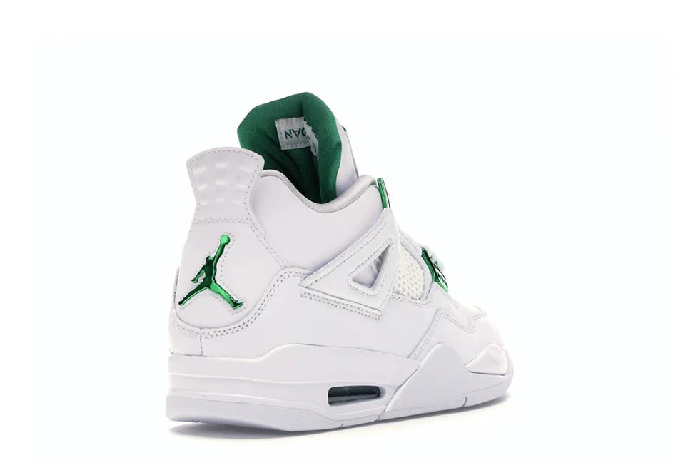 NIKE AIR JORDAN 4 RETRO METALLIC GREEN