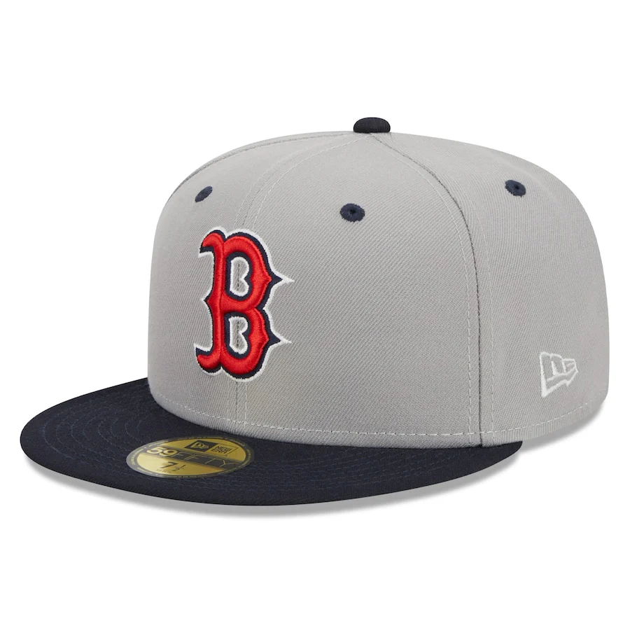 NEW ERA GRAY BOSTON SERIES