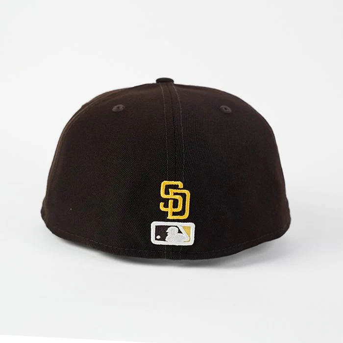 NEW BROWN WORLD SERIES BLOOM PATCH 59FIFTY FITTED CAP