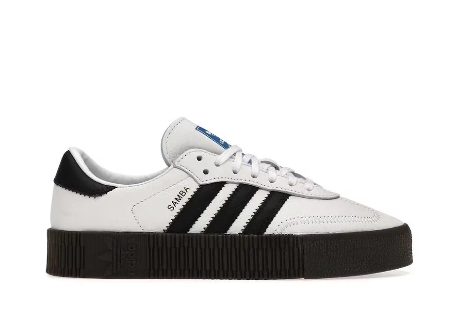 ADIDAS SAMBAROSE WHITE BLACK GUM
