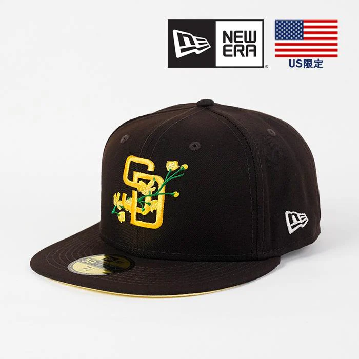 NEW brown world Series Bloom Patch 59Fifty Fitted Cap - SNEAKERVERSE
