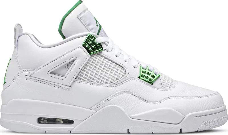 NIKE AIR JORDAN 4 RETRO METALLIC GREEN