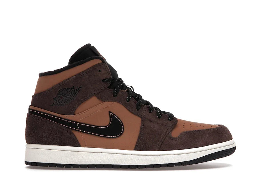 NIKE JORDAN 1 MID SE "DARK CHOCOLATE"