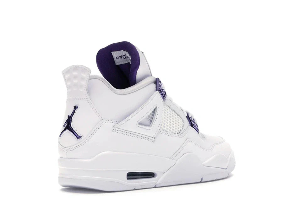 NIKE AIR JORDAN 4 RETRO METALLIC PURPLE