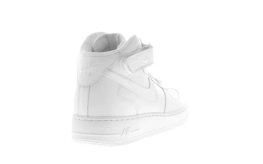 NIKE AIR FORCE 1 MID ‘07 CLEAN WHITE