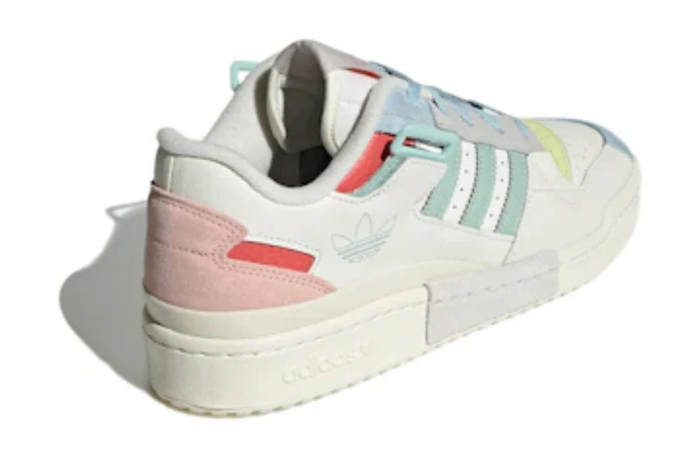 ADIDAS FORUM WHITW/PINK/BLUE