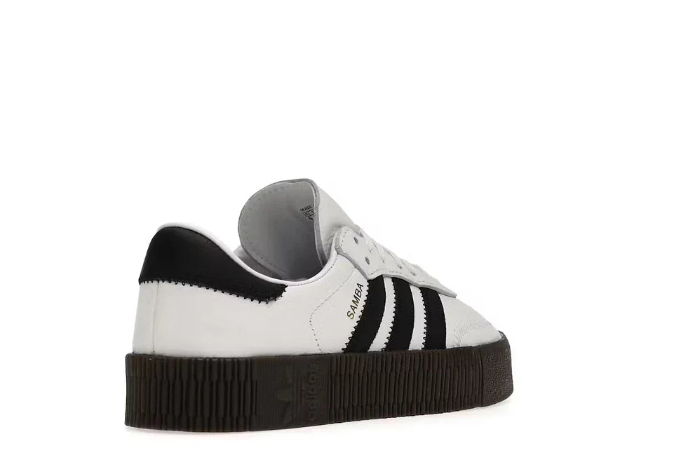 ADIDAS SAMBAROSE WHITE BLACK GUM