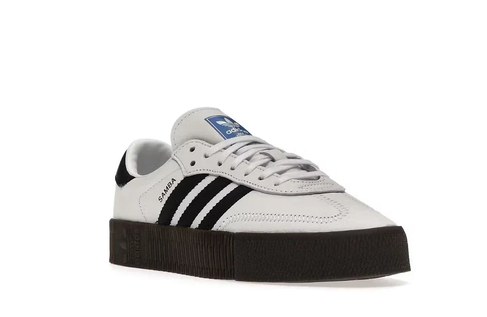 ADIDAS SAMBAROSE WHITE BLACK GUM
