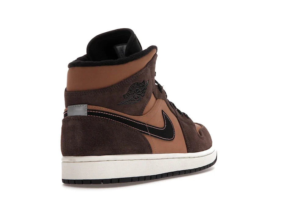 NIKE JORDAN 1 MID SE "DARK CHOCOLATE"