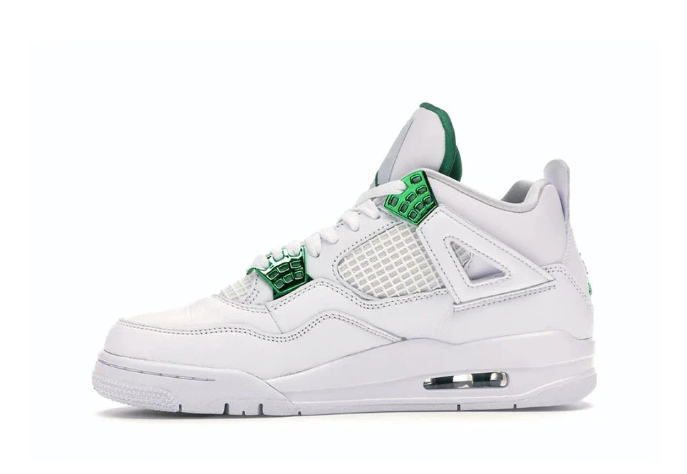 NIKE AIR JORDAN 4 RETRO METALLIC GREEN