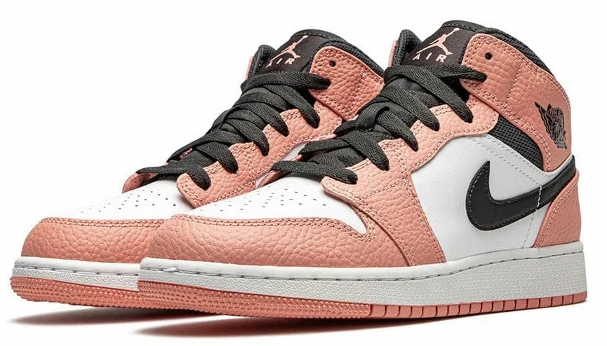 NIKE AIR JORDAN RETRO 1 MID PINK QUARTZ