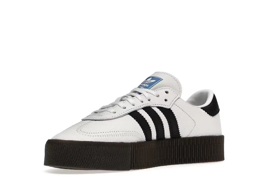 ADIDAS SAMBAROSE WHITE BLACK GUM