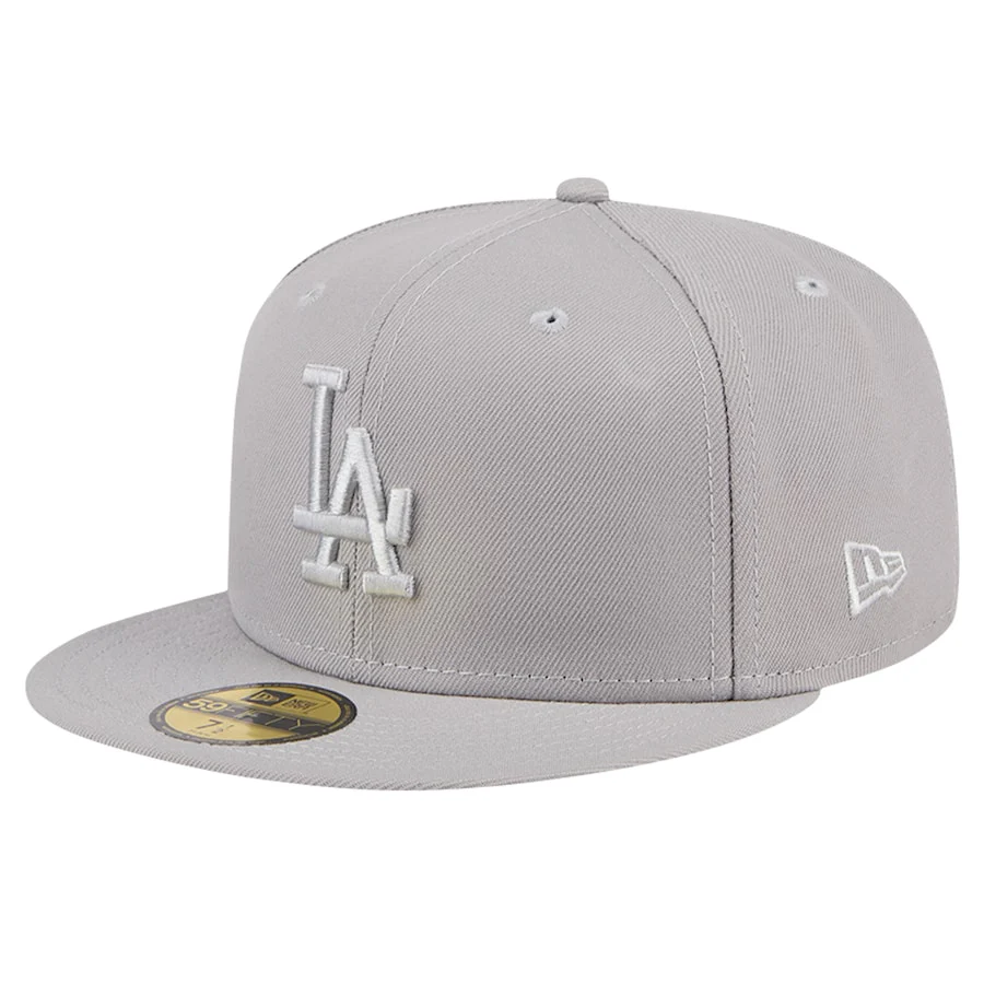 NEW ERA LOS ANGELES DODGERS 59FIFTY COLOR PACK FITTED CAP - GREY
