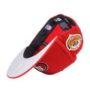 NEW ERA SAN FRANSISCO 49ERS 59FIFTY FITTED HAT PRO BOWL SIDE PATCH